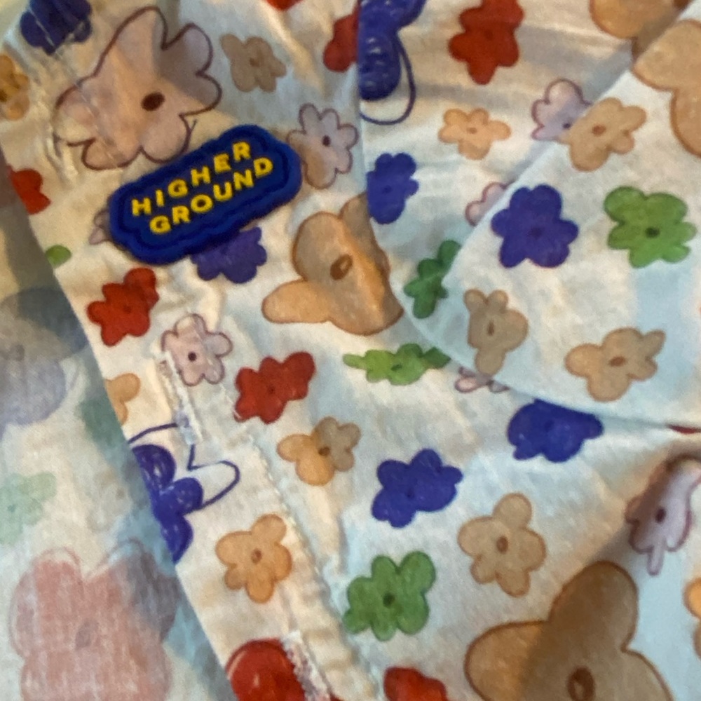 Button Up Floral Pet Shirt